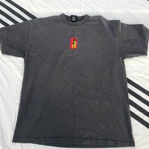 BULLHEAD Short Sleeve T-SHIRT GRAY TEE MEN'S XL EXTRA Large MENS SEXY SILHOUETTE